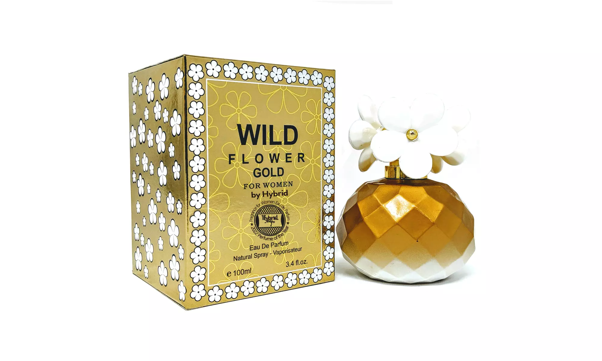 Wild Flower Gold Fragrance for Women Eau De Parfum Natural Spray, 3.4 Fl Oz - Primary Image