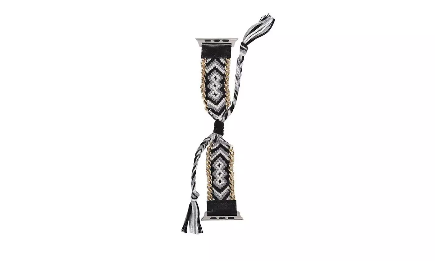 Braided Pattern Styled Watch Band for Apple Watch - 6 Styles