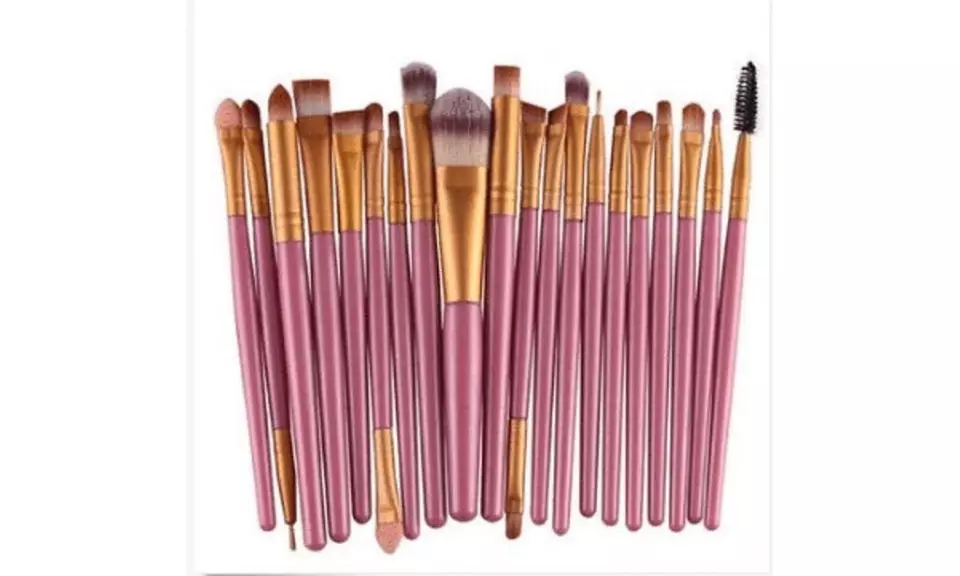 20pcs Makeup BRUSHES Kit Set Powder Foundation Eyeshadow Eyeliner Lip Brush - Primary Image