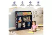 Costway Toy Storage Organizer Display Stand 3-In-1 Kids Toy Shelf w/ Book Shelf - Second Medium