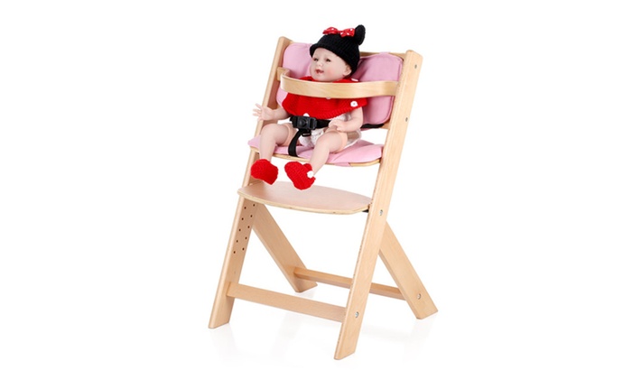 high chair baby wood