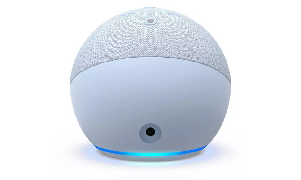 Amazon Echo Dot (5th Gen, 2022 release) Smart speaker with clock, Cloud Blue - Second Medium