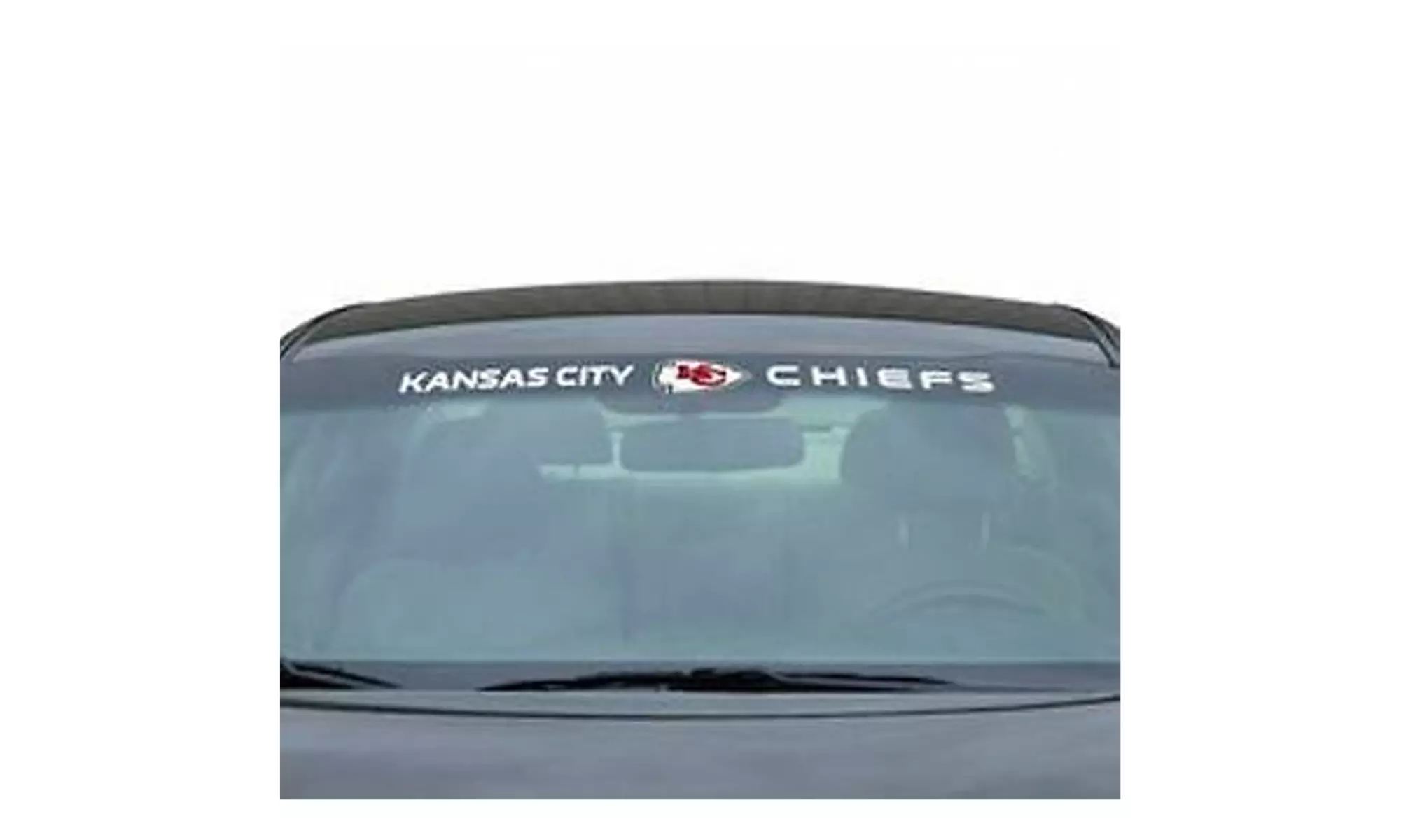 New NFL Kansas City Chiefs Car Truck SUV Windshield Window Vinyl Decal Sticker - Primary Image