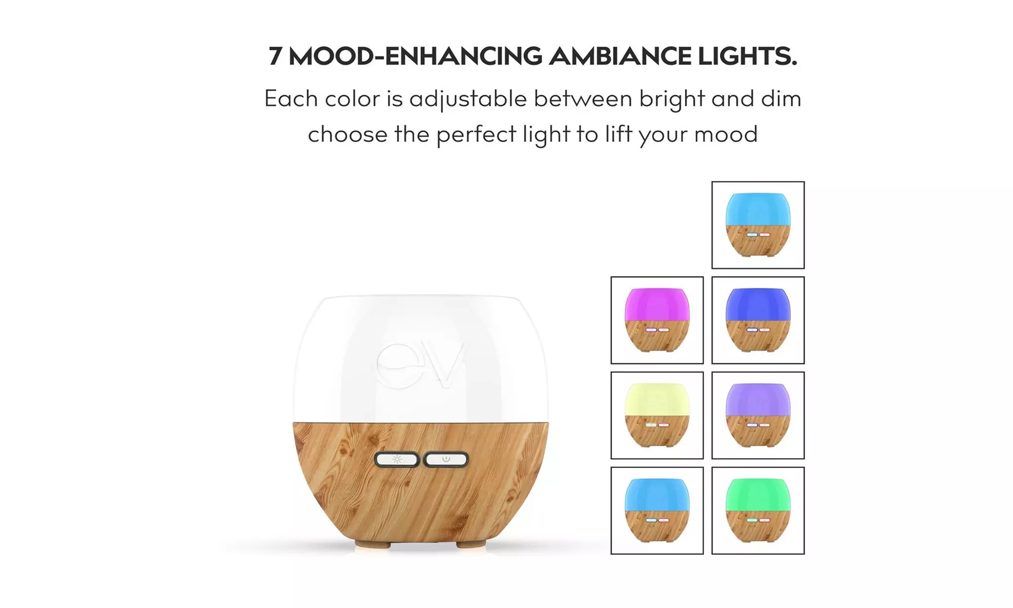 Earth Vibes Ultrasonic 200mL Essential Oil Diffuser - Second Medium