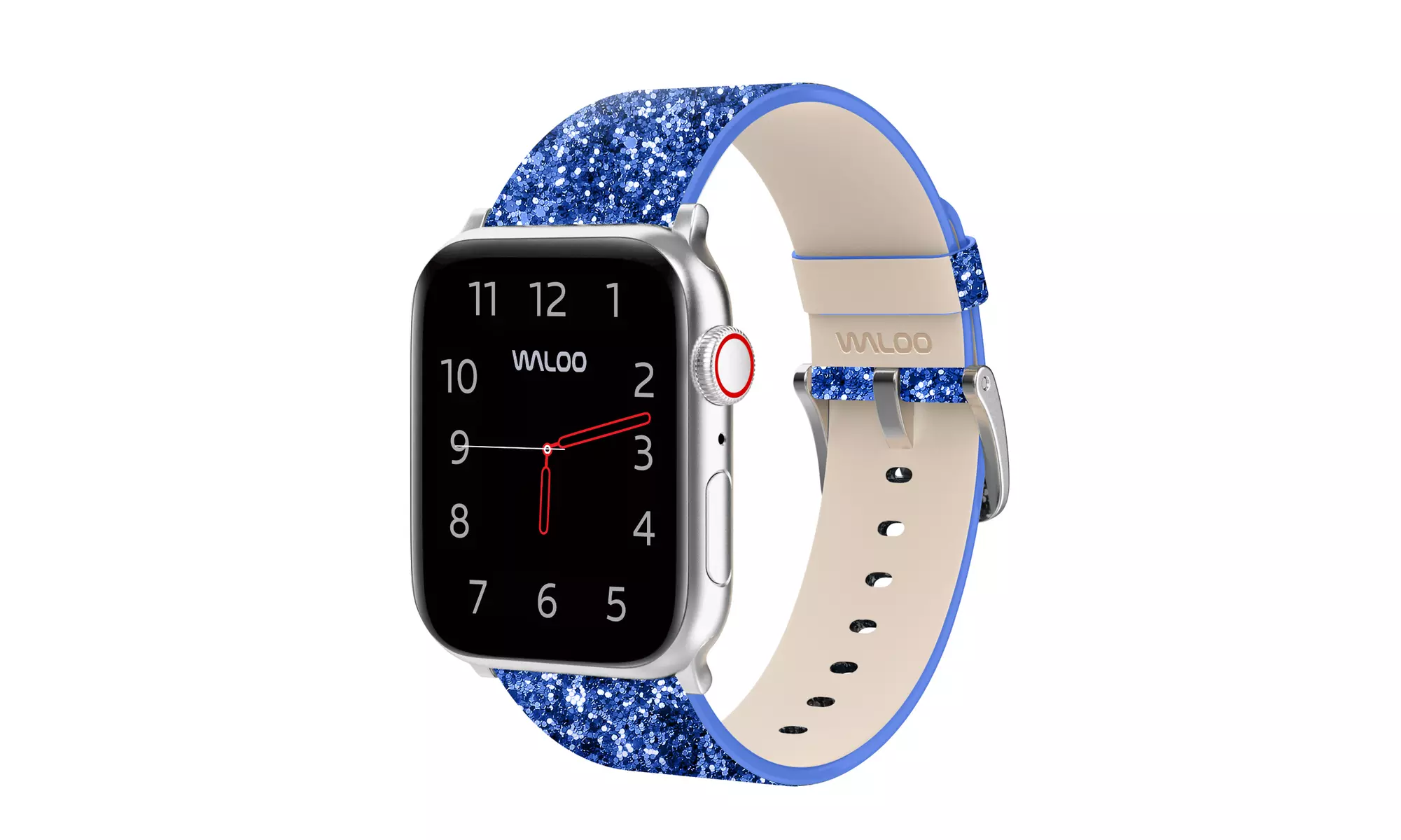 Waloo Leather & Metal Replacement Bands for Apple Watch - All Series