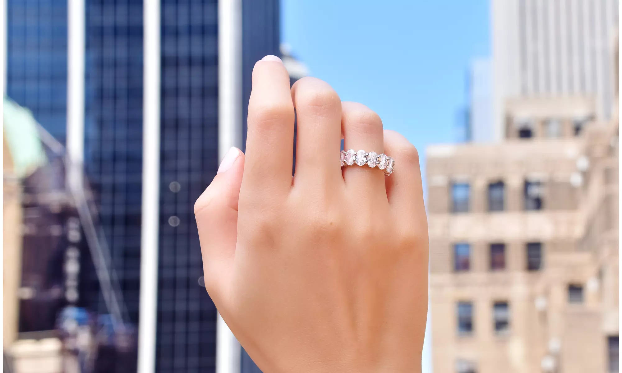 Luxe Eternity Band Collection Made With Cubic Zirconia Stones(Multiple Options)