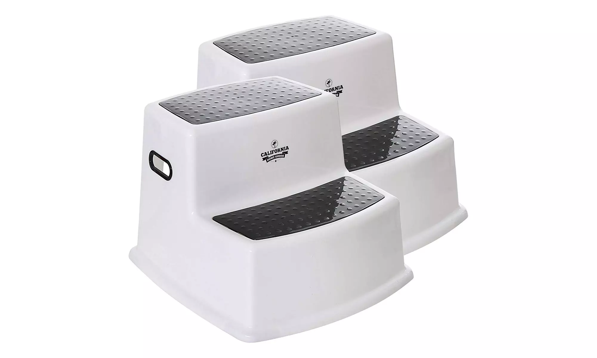 2 Pack) Dual Height Step Stool for Toddlers & Kids - Primary Image