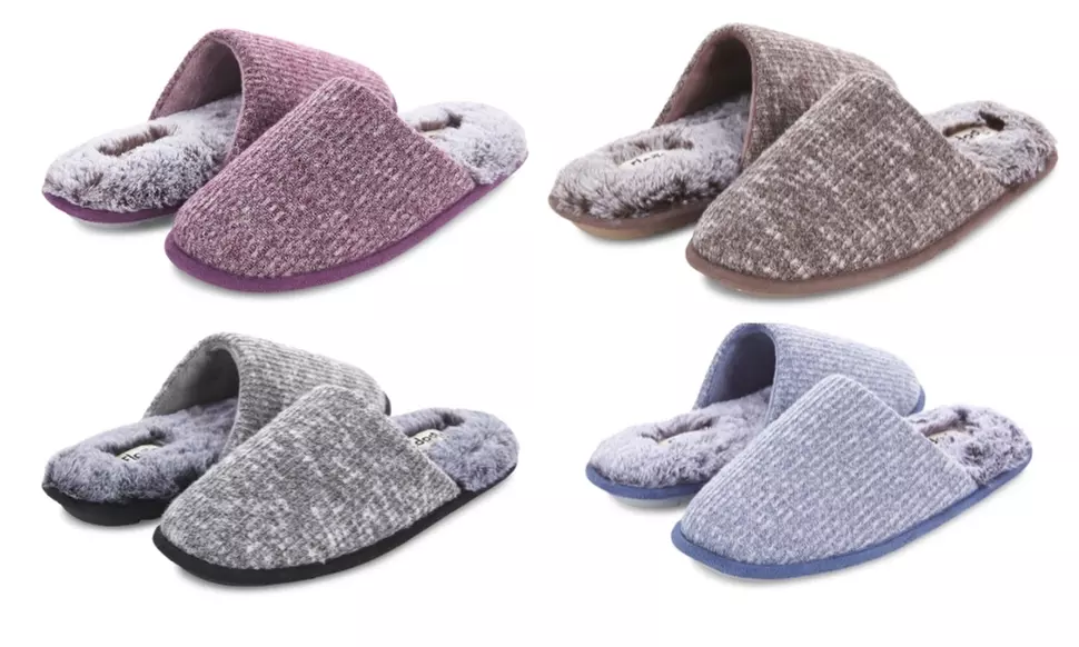 Floopi Women's Aurora Knit Scuff Slippers - Primary Image
