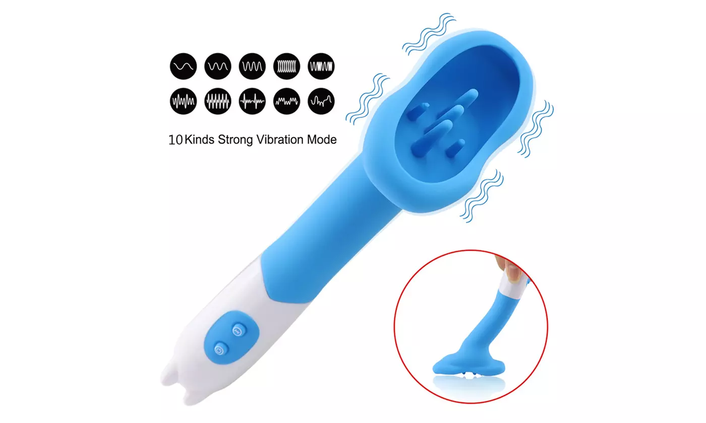 Clit Licking Vibrator Tongue Sucking  G Spot Nipple Oral Sex Toy