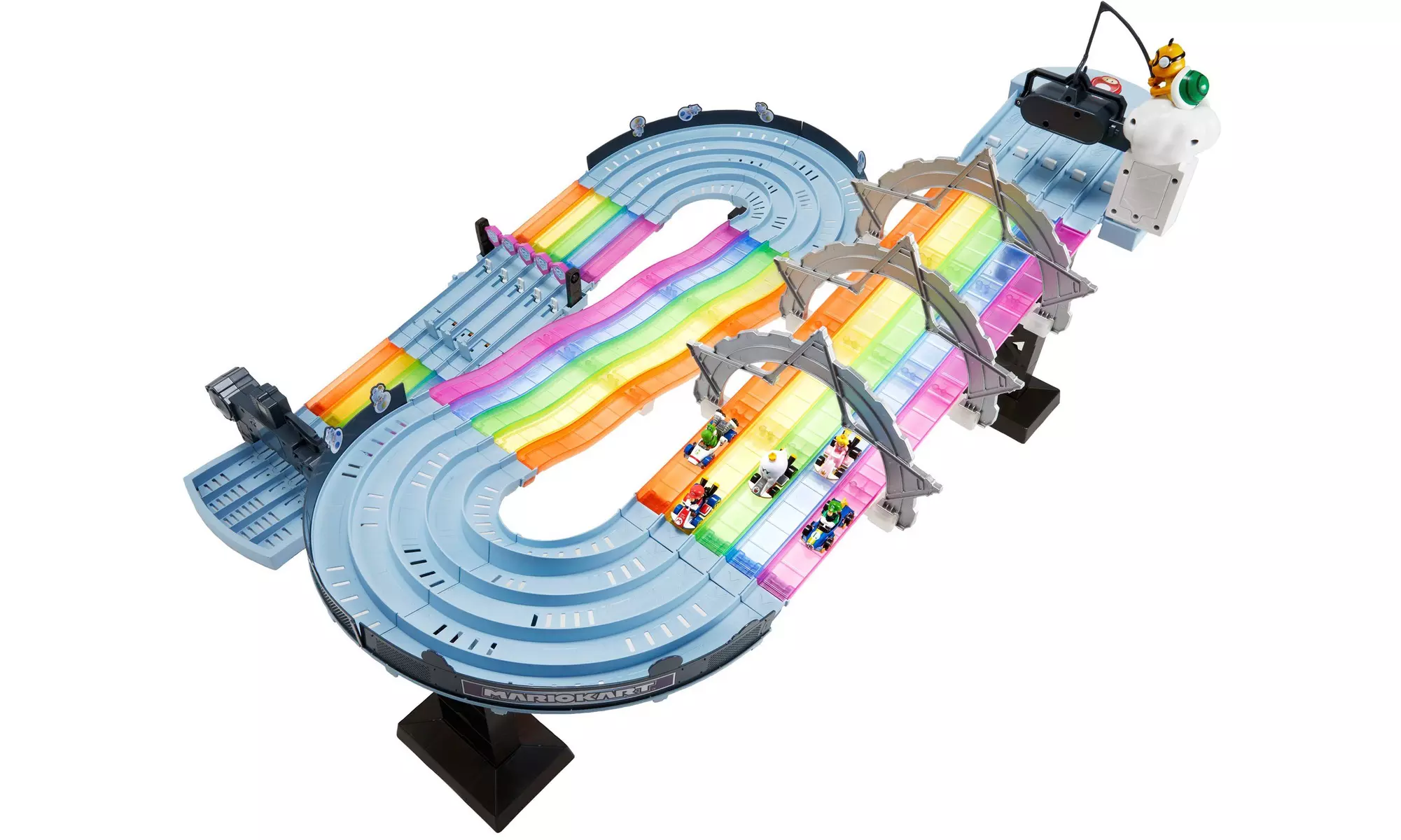 Hot Wheels - Mario Kart rainbow Road Raceway Set - Second Medium