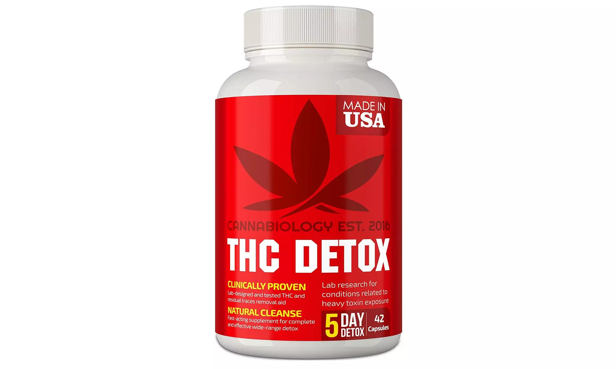 THC Detox Made in USA Liver Detox, Urinary Tract & Kidney Cleanse - Primary Image
