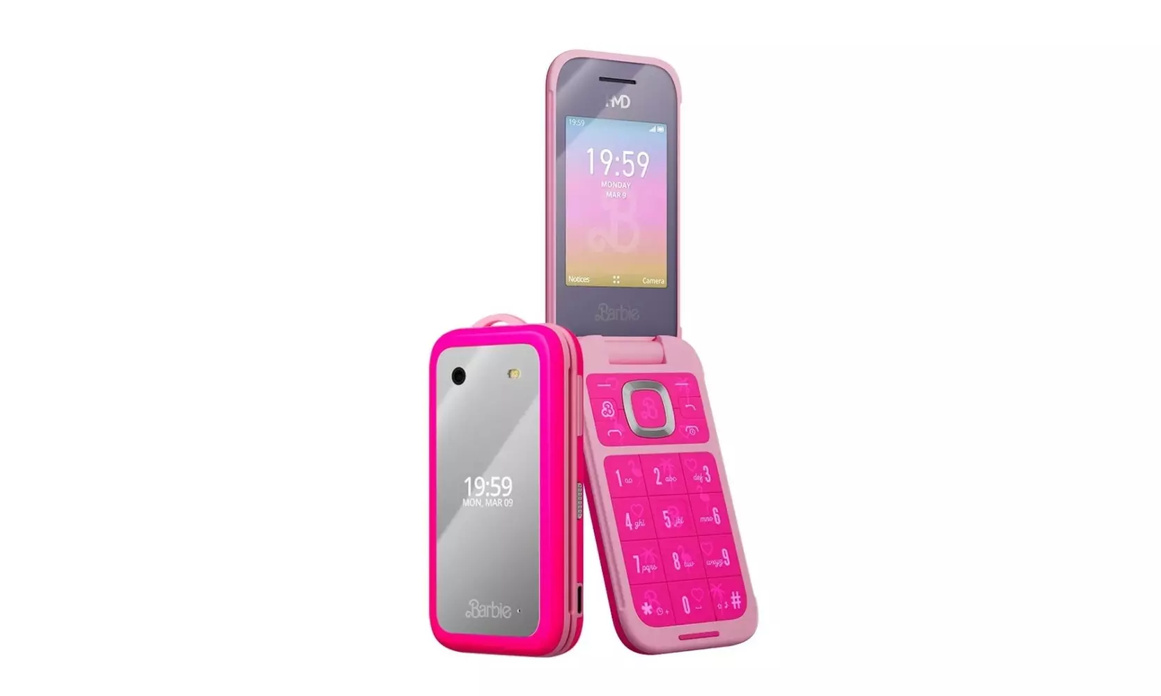 HMD Barbie TA-1420 4GB GSM Unlocked Phone - Power Pink - New