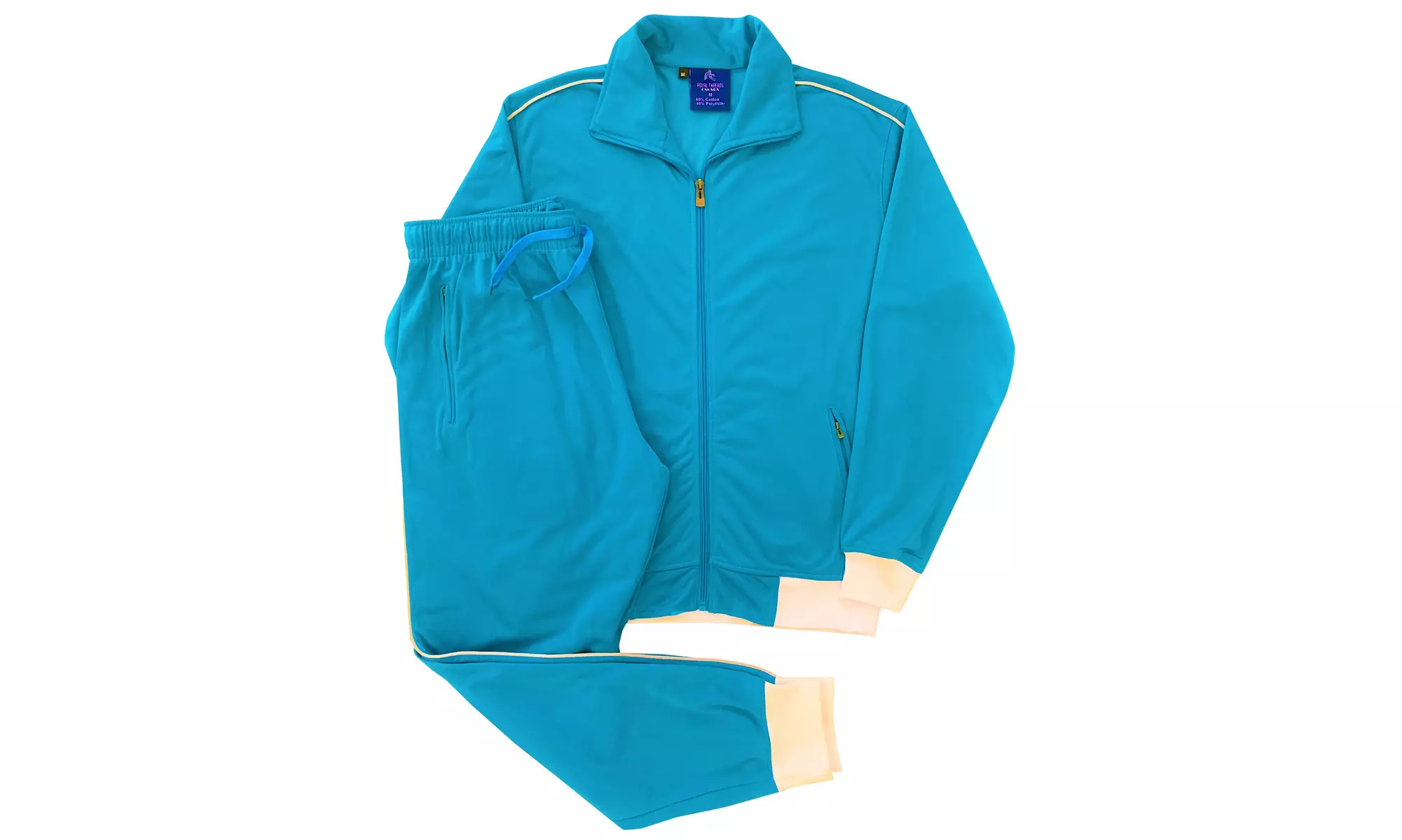 Men's 2-piece Full Jogging Tracksuit Track Jacket & Track pants Activewear Suit