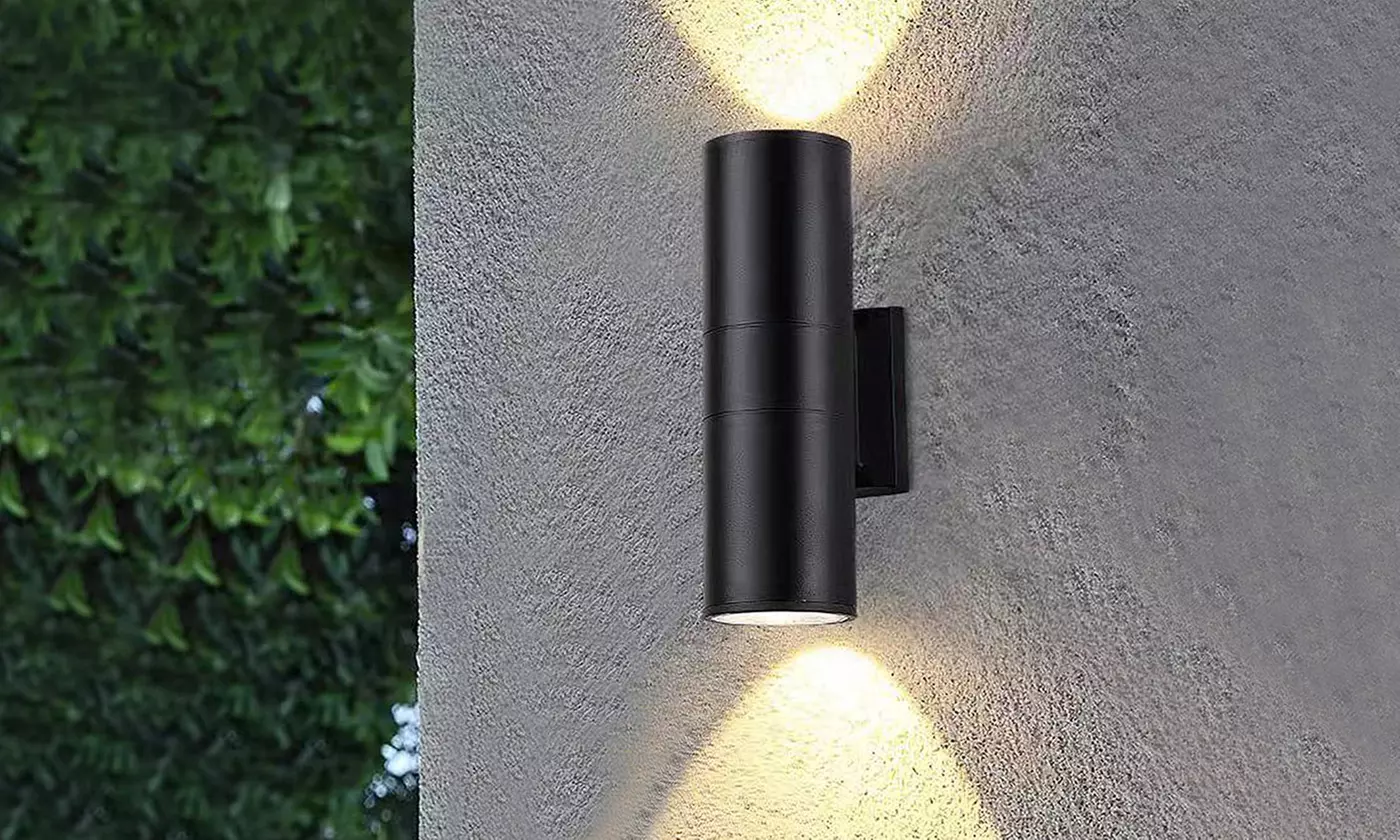 iNova Cylinder Lamp Up & Down LED Cylindrical Wall Lights (2-Pack) - Primary Image