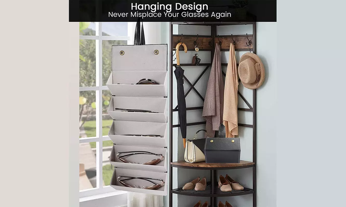 Travel Glasses Case Multiple Pairs Portable Eyeglasses Storage Case