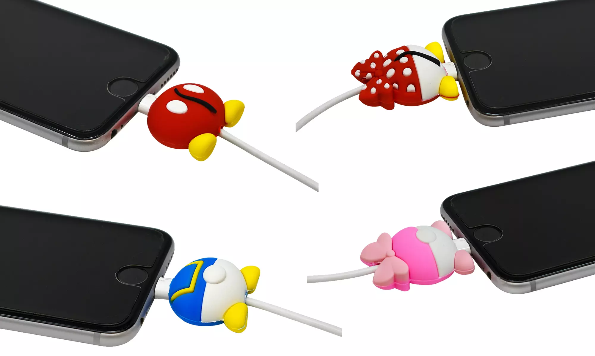iPhone & Android Cable Protectors Disney Biters - 2pk or 4pk - Primary Image