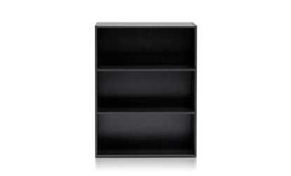 Furinno 11208EX Pasir 3 Tier Open Shelf, Espresso