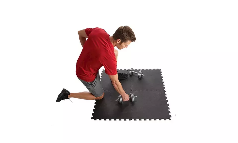 Home Innovations Anti Fatigue Interlocking Foam Tile Mats Gray (4 Pack) - Primary Image