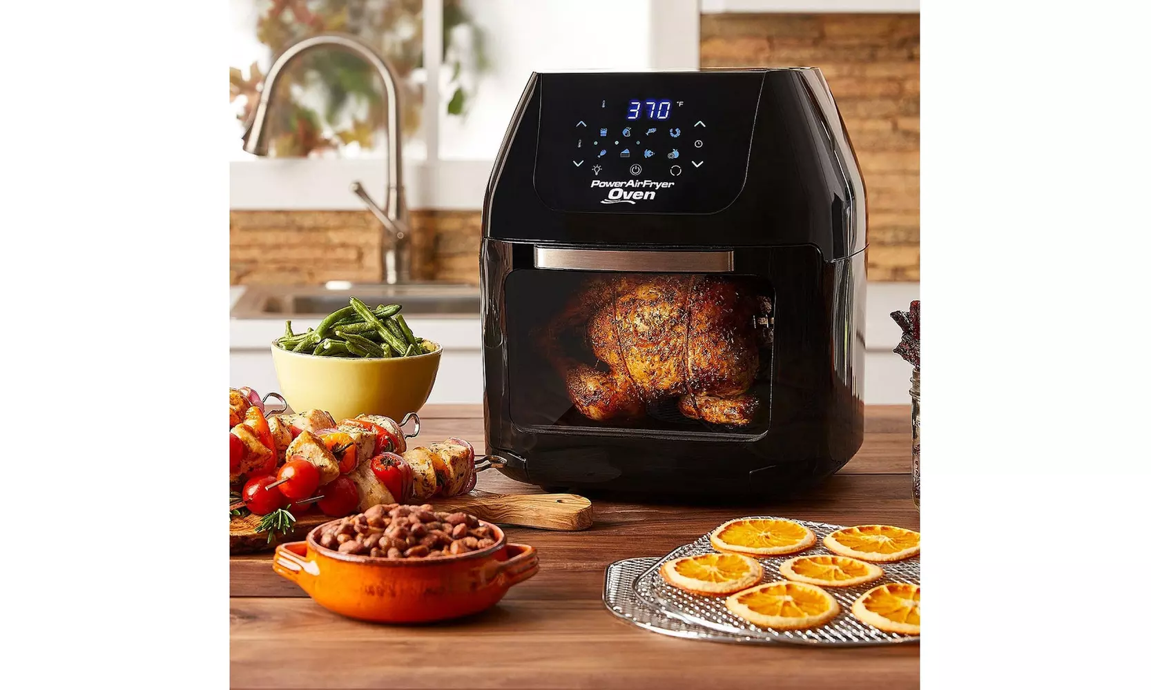 Power AirFryer XL 6 QT Power Air Fryer Oven With 7 in 1 Cooking Features  - Second Medium