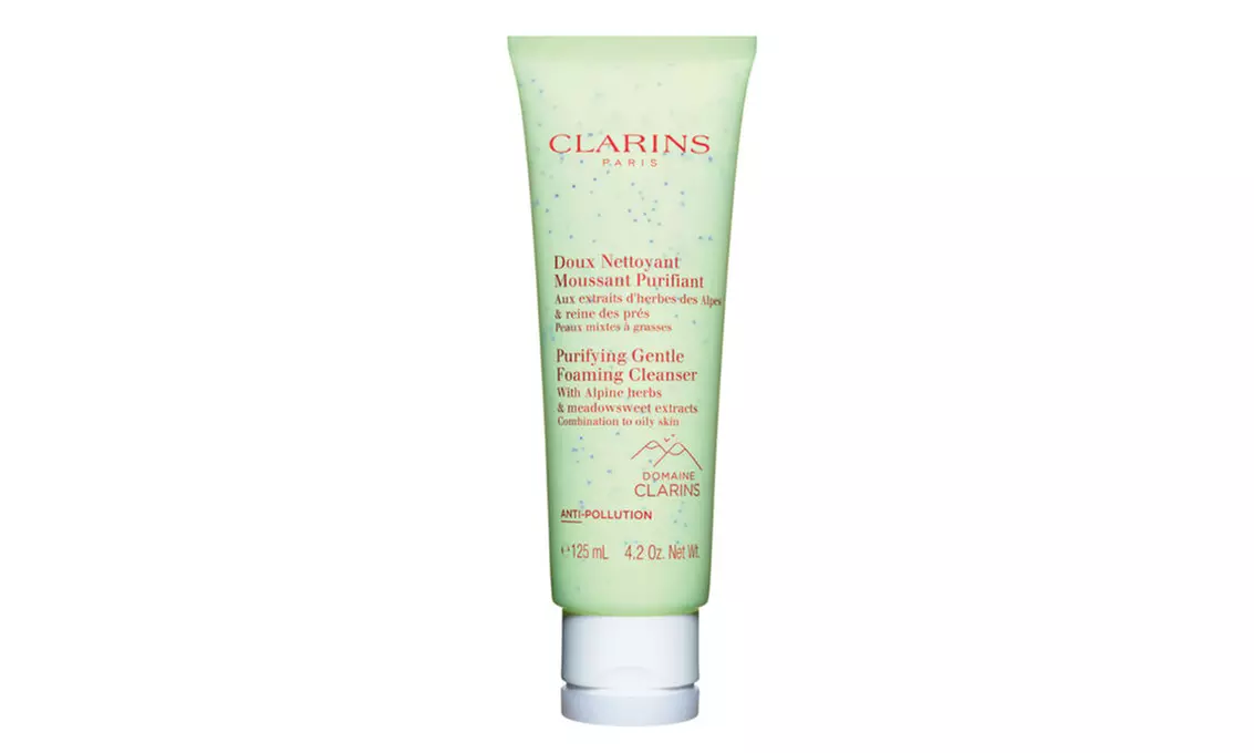 Clarins Purifying Gentle Foaming Cleanser Combination To Oily Skin, 4.2 oz - Primary Image