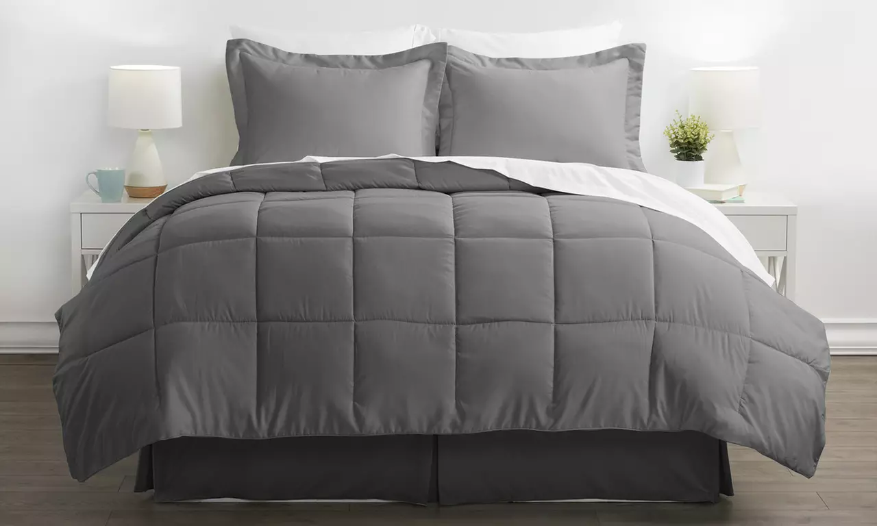 Merit Linens Premium Comforter set (8-Piece)