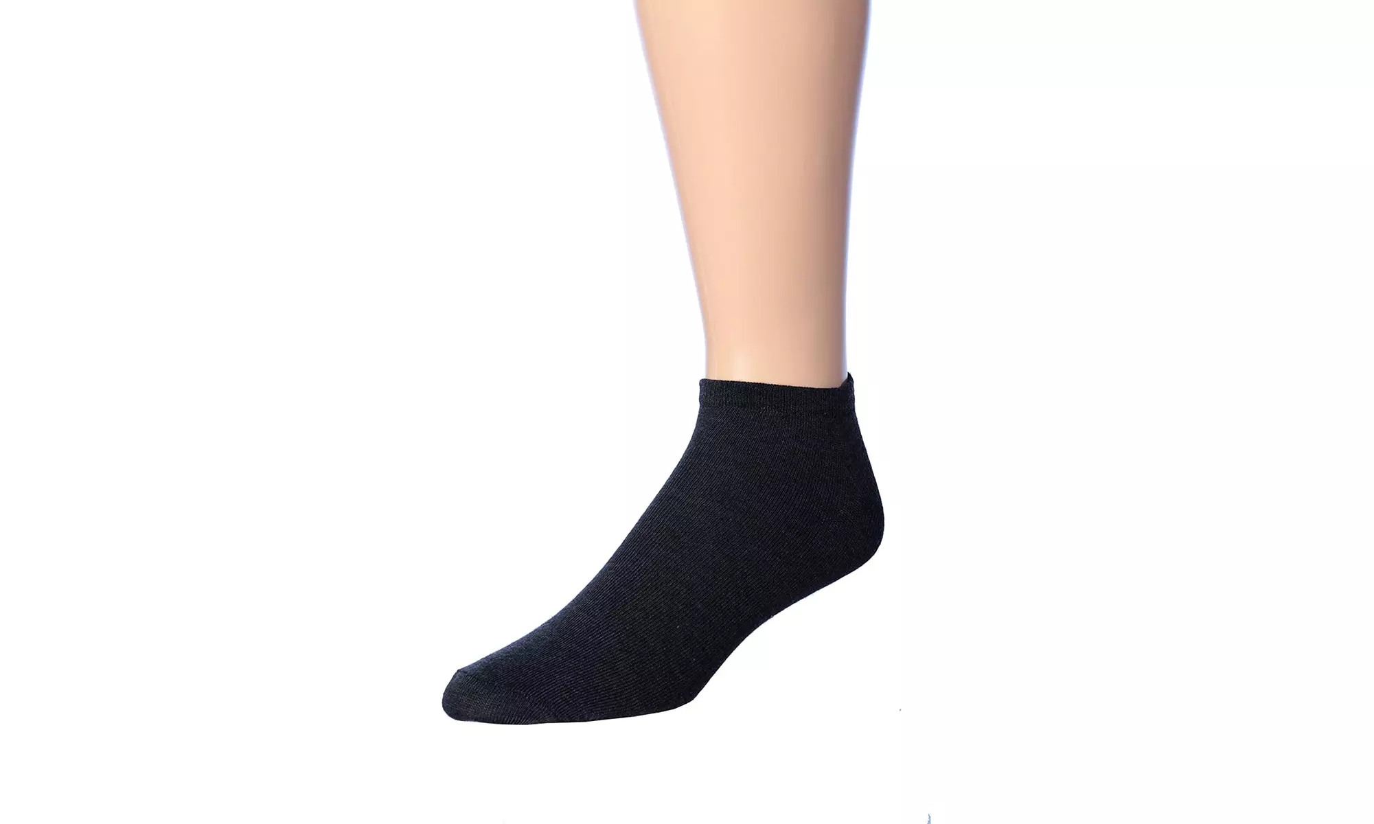 SOCKSNBULK Mens No Show Ankle Socks, Premium Quality Cotton Size 10-13