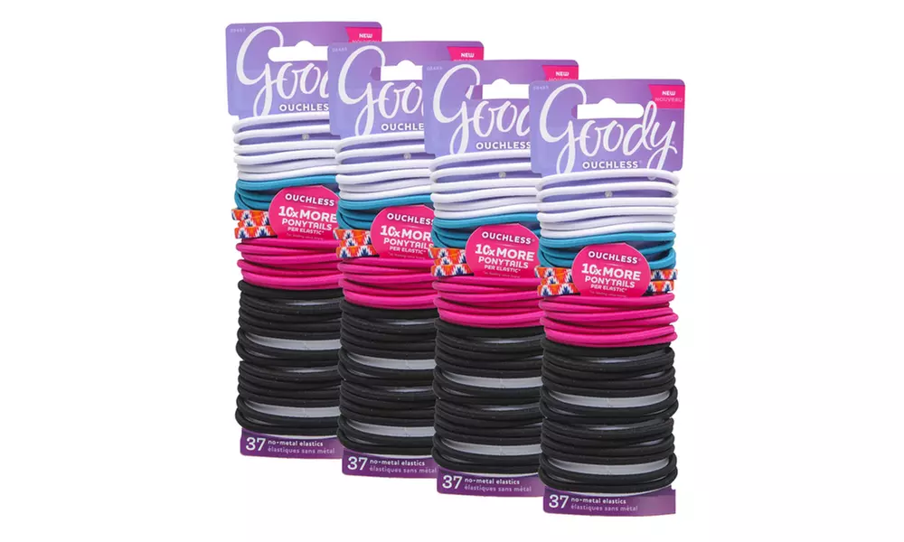 Goody Ouchless Elastic Hair Ties (120-Count) - Primary Image