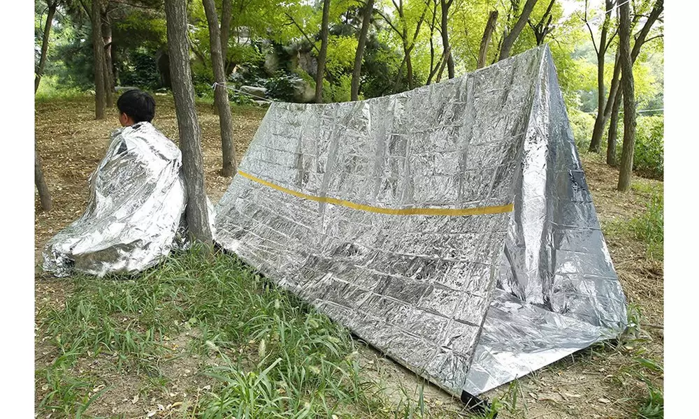 Emergency Shelter & Blanket Set for 2 - Primary Image