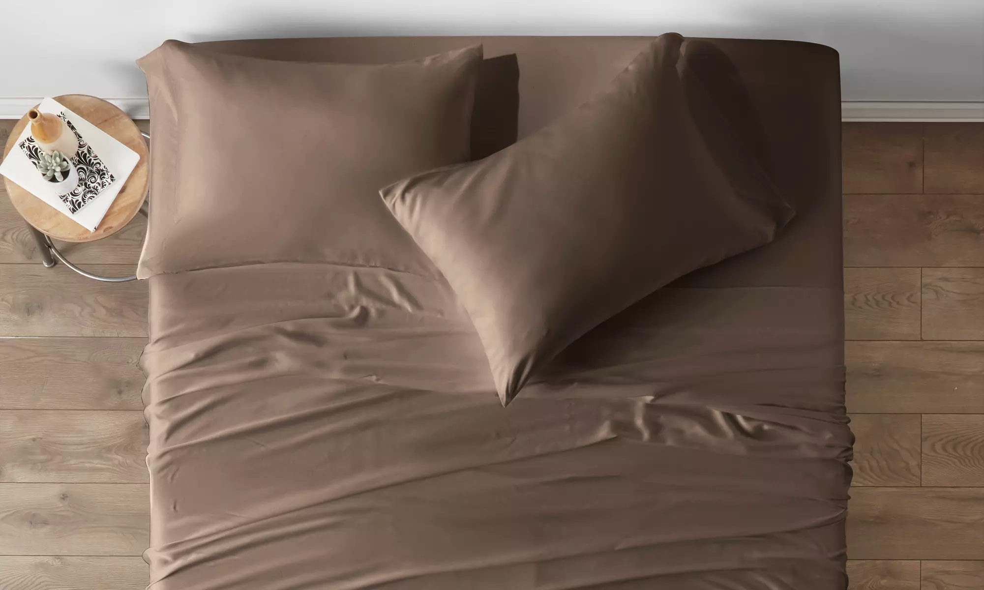 Merit Linens Premium Bamboo 4 Piece Luxury Bed Sheet Set