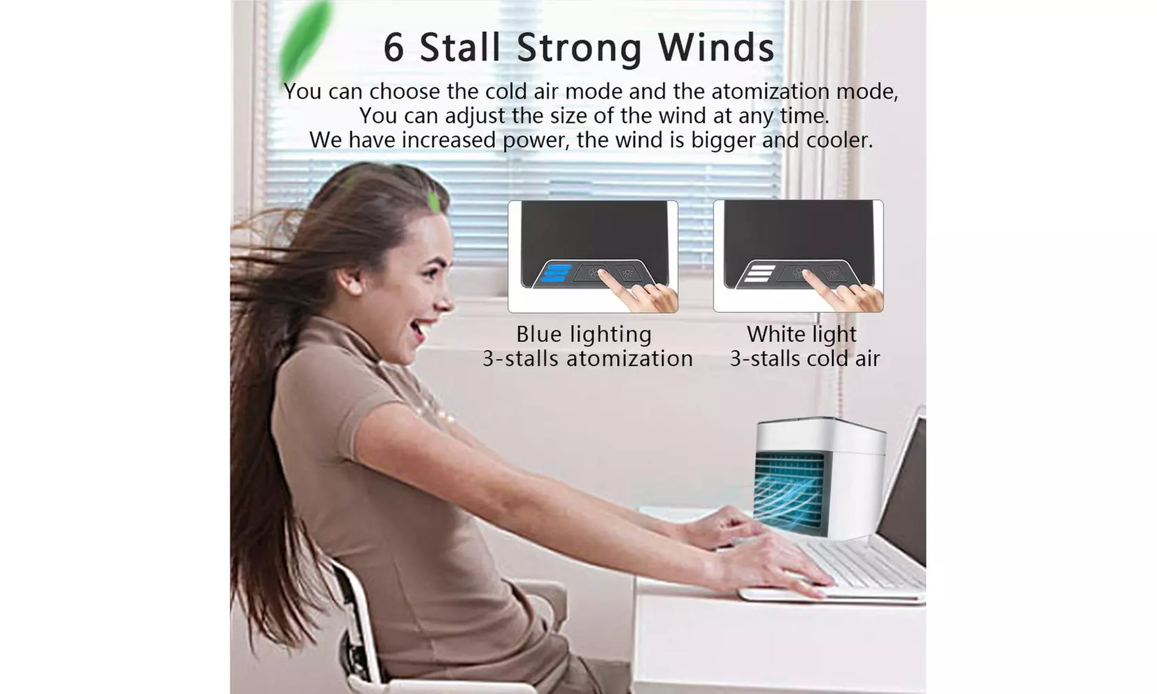 Zillor  Durable  Air Conditioning Fan, Purifier Air Cooler - Second Medium
