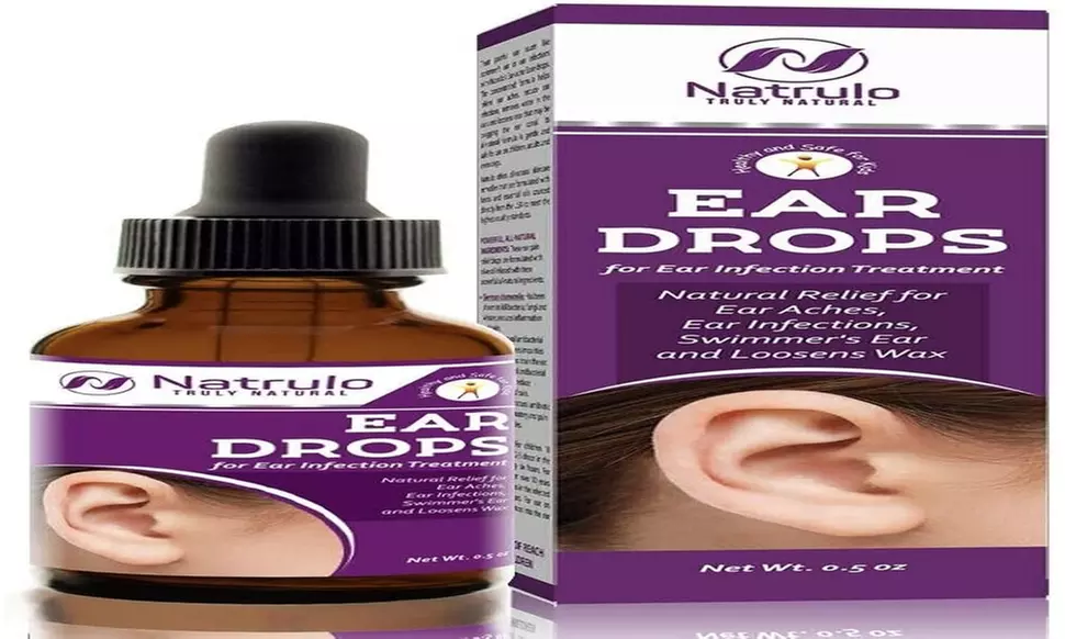 Natural Ear Drops for Ear Infection Treatment Homeopathic Eardrops  - Primary Image