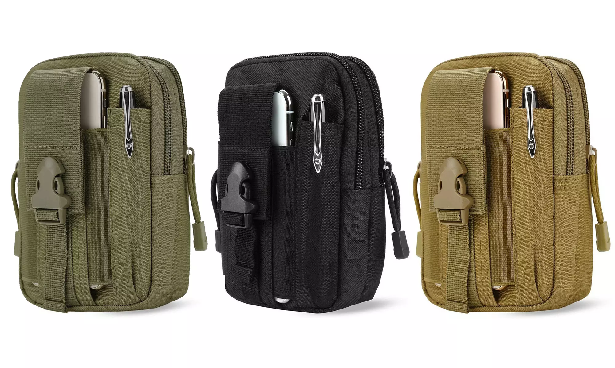 Tactical Molle Bag Belt Waist Pack Military Pouch Waist Fanny Pack - Primary Image