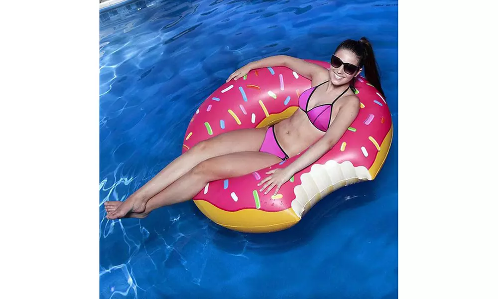 Gigantic Donut Pool Float (2 Colors) - Primary Image