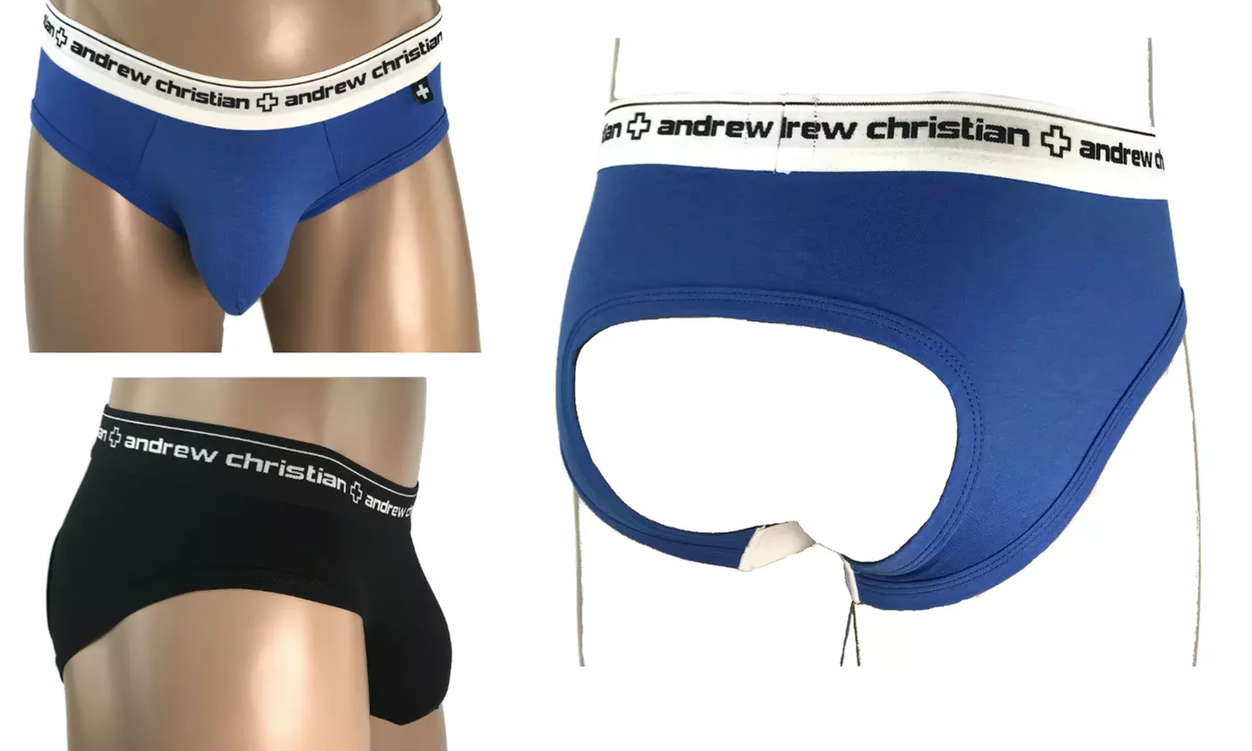 Mens Jock Strap Bulge Enhancer Brief Underwear AC21 A2 - Primary Image