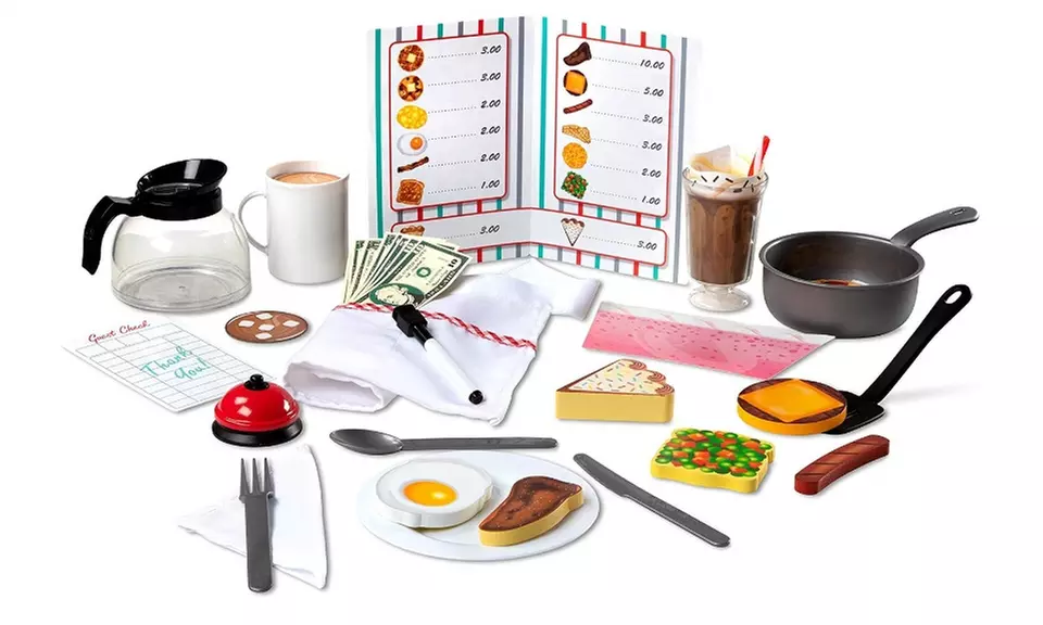 Melissa & Doug Star Diner Restaurant Play Set - Primary Image