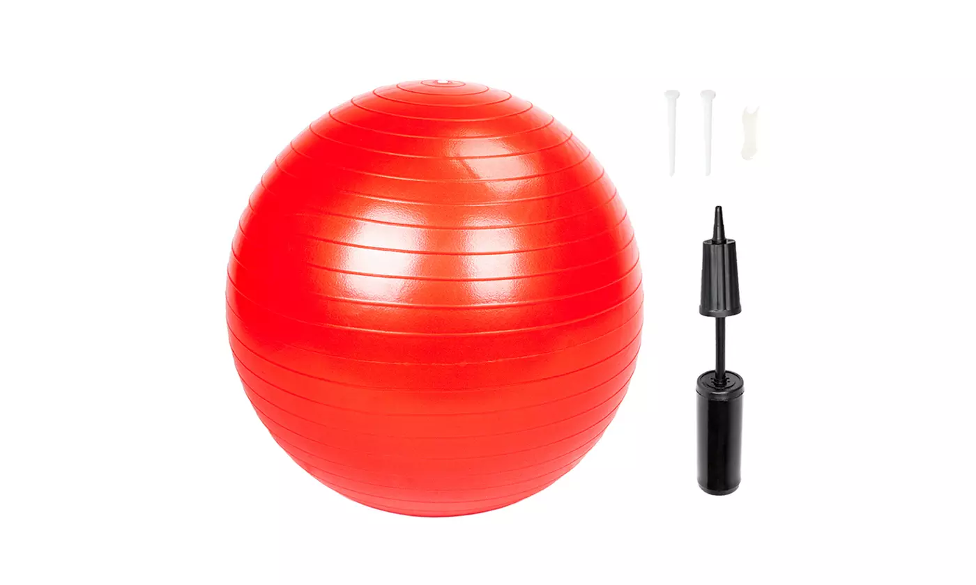 Yoga Fitness Anti-burst Exercise Ball Gym Leg Workout Balance Trainer - Second Medium