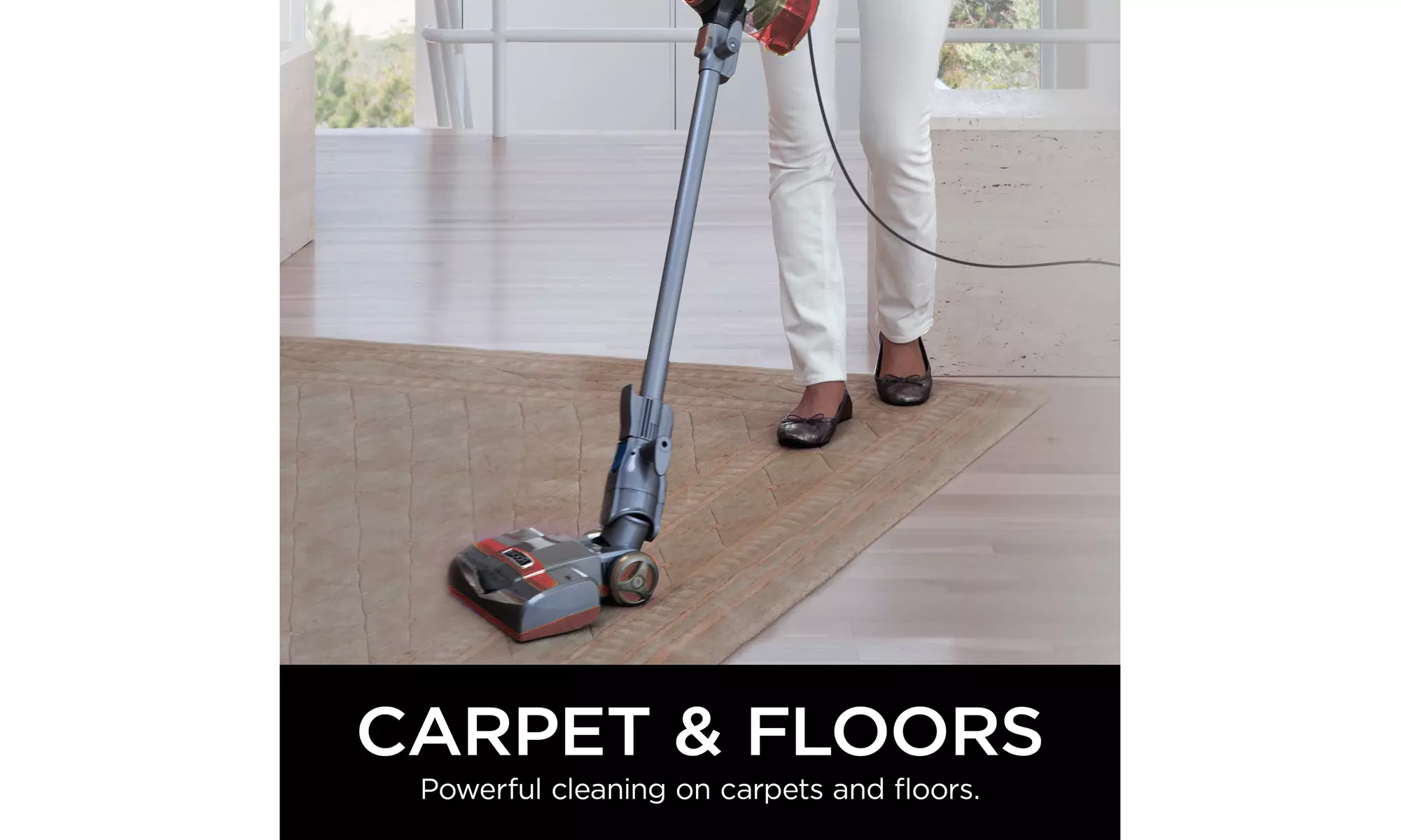 Shark CS110 Corded Stick Vacuum (Red) - Refurbished - Second Medium