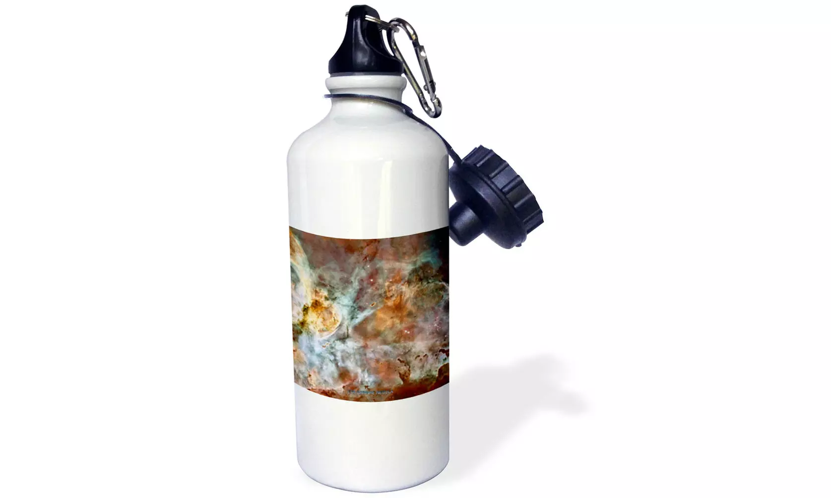  Water Bottle Galaxy and Nebula Eta Carinae Nebula by NASA Hubble Telescope  - Primary Image