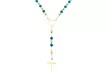 Edforce Stainless Steel Rosary with Heart Pendant - Second Medium