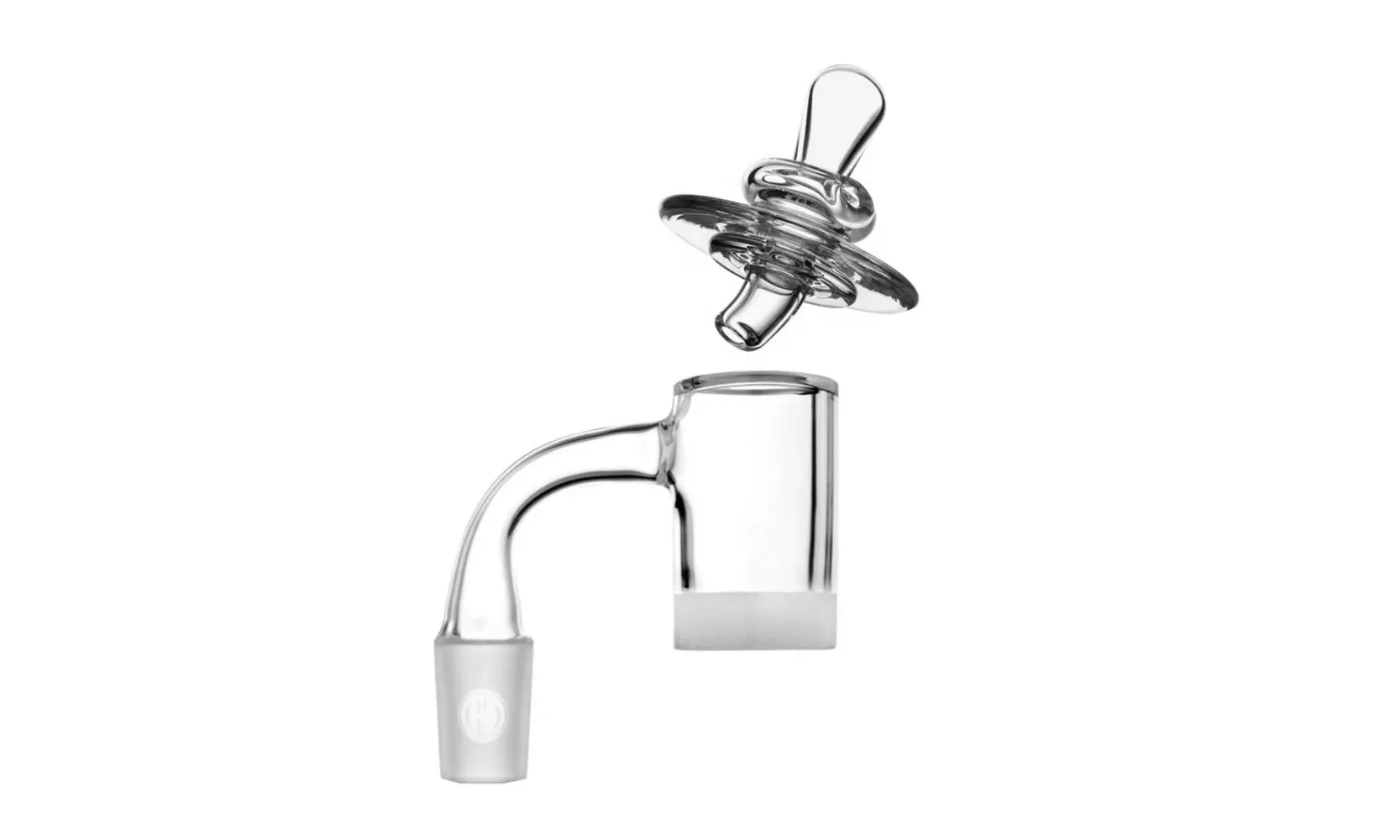 Highly Educated Gavel V3 - 14MM/M/90-Degree w/ Zach Brown Glass V2 Cap - Primary Image