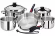Magma Products,  10 Piece Gourmet Nesting Stainless Steel Cookware Set - Second Medium