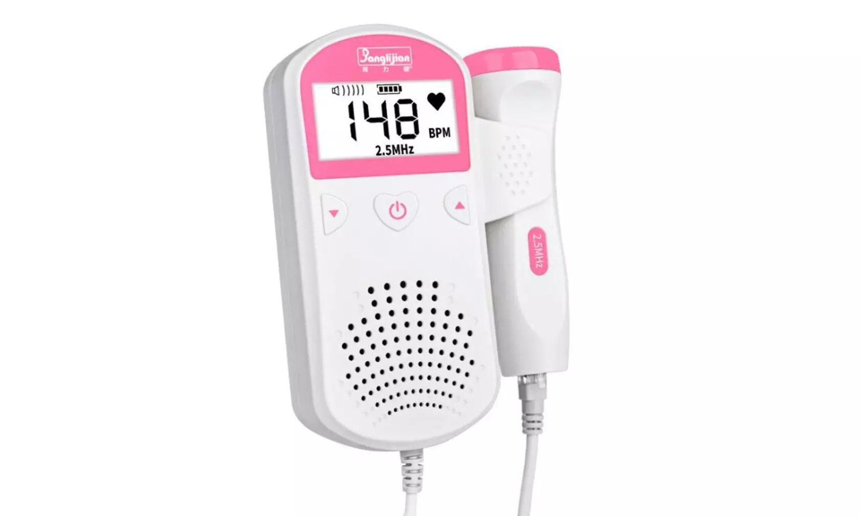 Fetal Baby Doppler Monitor Heartbeat For Pregnancy - Primary Image