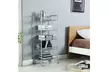 5 Tier Wire Mesh Rolling Cart - Second Medium