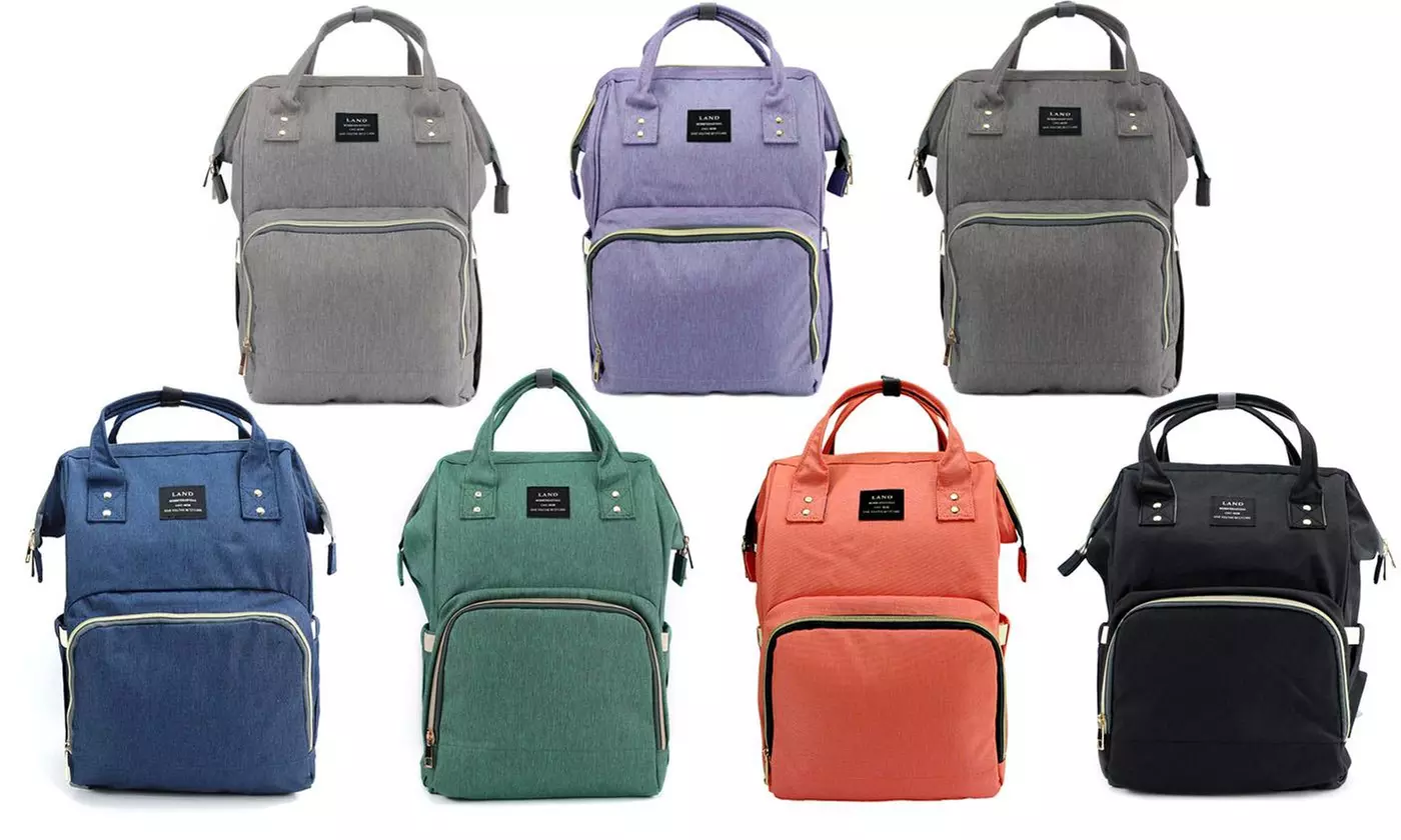  Diaper Bag Mommy & Baby Large Multi-Function Backpack 