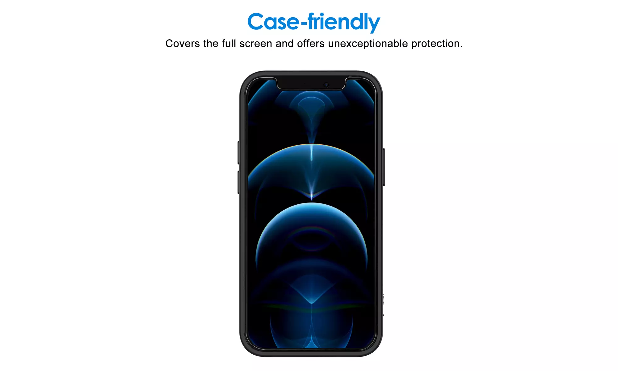 Screen Protector for iPhone X/XR/XS/XS Max, 11/12/13, Mini, Pro, Pro Max, 3-Pack