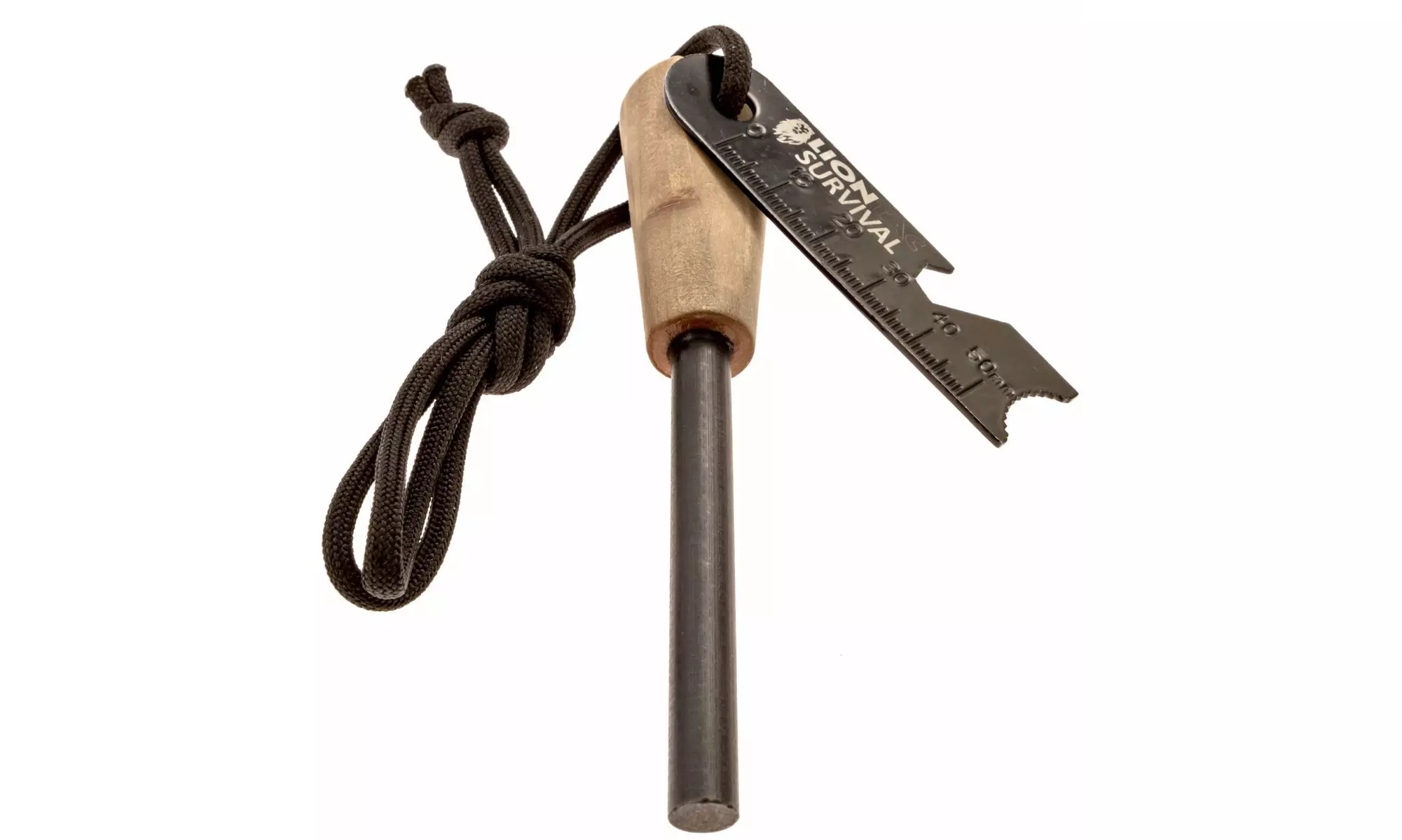 Easy to Use Waterproof New Fire Starter Flint & Steel Striker Bushcraft - Primary Image