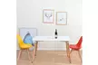 Modern Kitchen Wooden Dining Table Leisure Conference Pedestal Desk - Second Medium