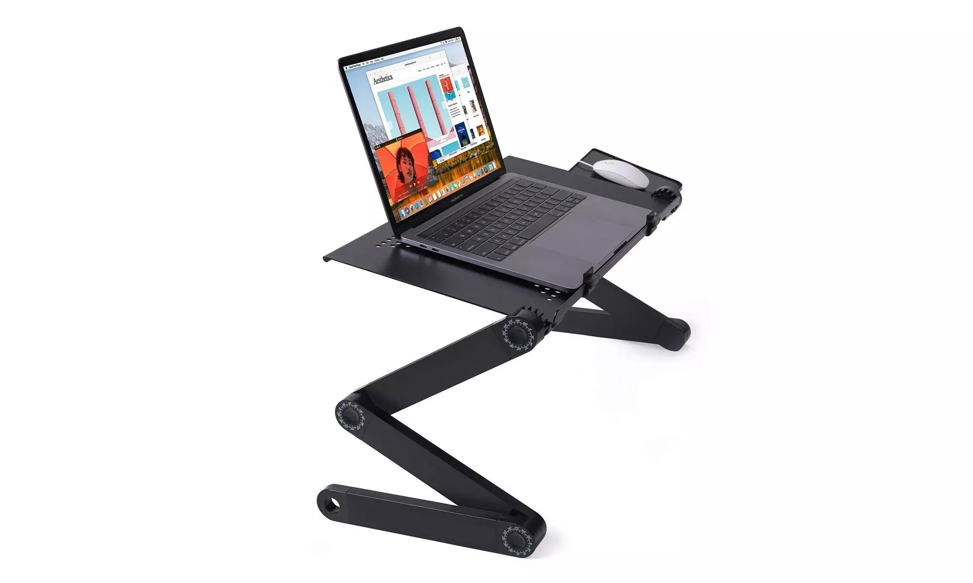 360-Degree Rotation Multifunctional Portable Folding Table  - Primary Image