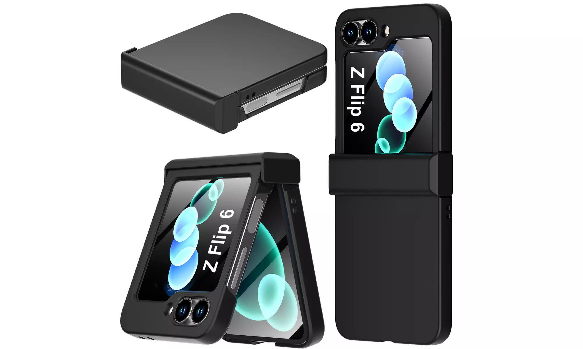 For Samsung Galaxy Z Flip 6 5G Case Ultra Slim Flip6 Hard Hinge Protection Cover