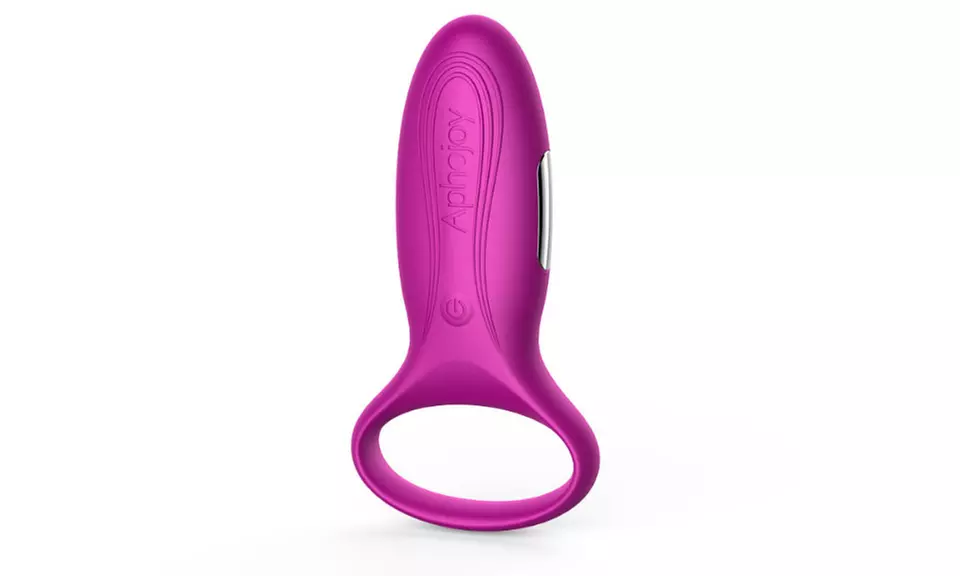 Aphojoy Luxury Rechargeable 7 Modes Strong Bullet Vibrator with C-ring - Primary Image